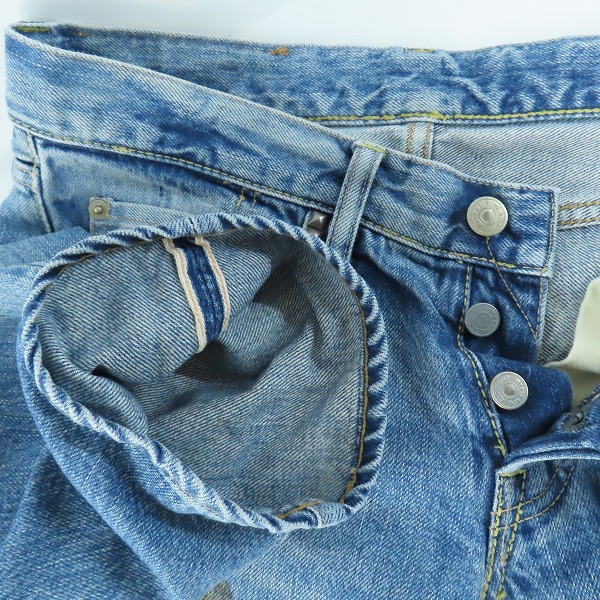 実際に弊社で買取させて頂いたHYSTERIC GLAMOUR×KURT COBAIN/ヒステリックグラマー×カートコバーン 10SS デニムパンツ 0202AP04/28の画像 5枚目