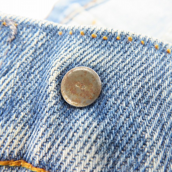 実際に弊社で買取させて頂いたLEVIS/リーバイス オレンジタブ 42TALON 刻印8 デニムパンツ 646-0917/30の画像 6枚目