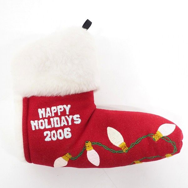 実際に弊社で買取させて頂いたSCOTTY CAMERON/スコッティキャメロン Titleist HAPPY HOLIDAY 2006 ハッピーホリデイ パター用ヘッドカバーの画像 1枚目