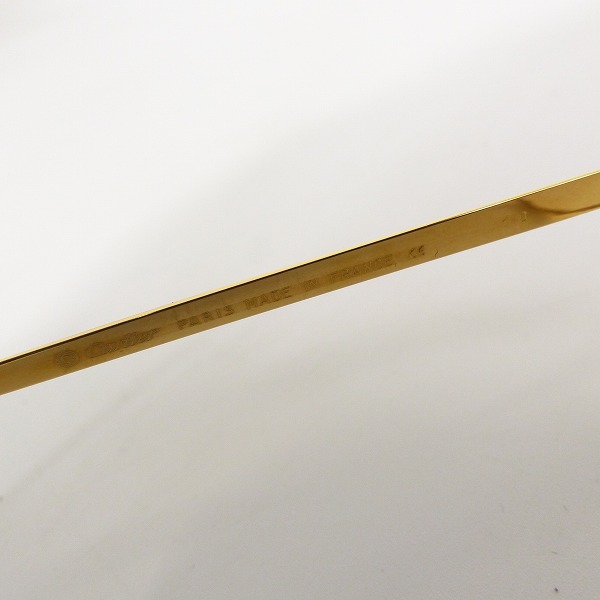 実際に弊社で買取させて頂いたCartier/カルティエ 眼鏡 メガネフレームの画像 3枚目