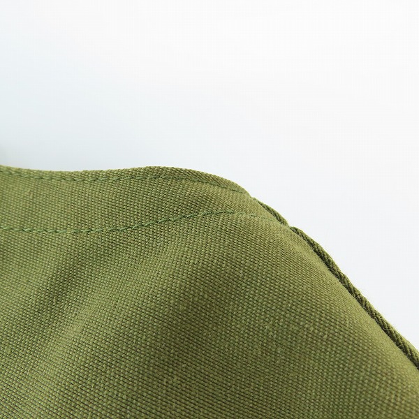 実際に弊社で買取させて頂いたALPHA INDUSTRIES/アルファインダストリーズ VINTAGE VEST ベスト カーキ W33-038-AC 5415/Sの画像 6枚目