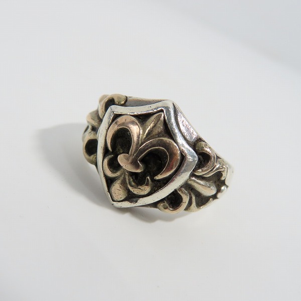 実際に弊社で買取させて頂いたLord Camelot/ロードキャメロット リリー/フレア デザイン リング 17号