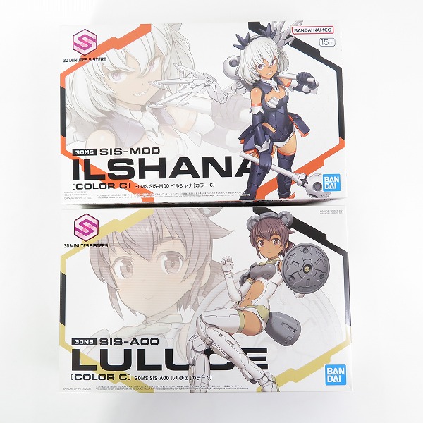 実際に弊社で買取させて頂いた【未組立】BANDAI/バンダイ 30MS ルルチェ/イルシャナ カラーC 2点セット/プラモデル