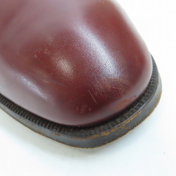 実際に弊社で買取させて頂いたCROCKETT&JONES×Paul Smith/クロケット&ジョーンズ×ポールスミス モンクストラップ レザーシューズ 7847 6Eの画像 7枚目