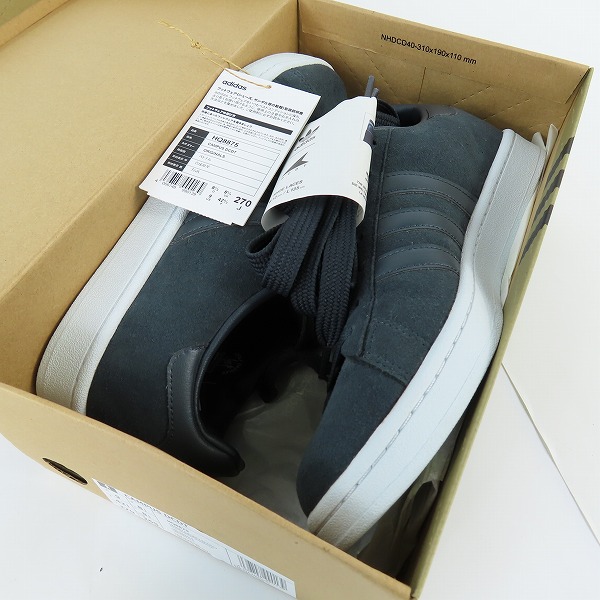 実際に弊社で買取させて頂いたadidas×DESCENDANT/アディダス×ディセンダント CAMPUS DCDT キャンパス スニーカー HQ8875 27の画像 7枚目