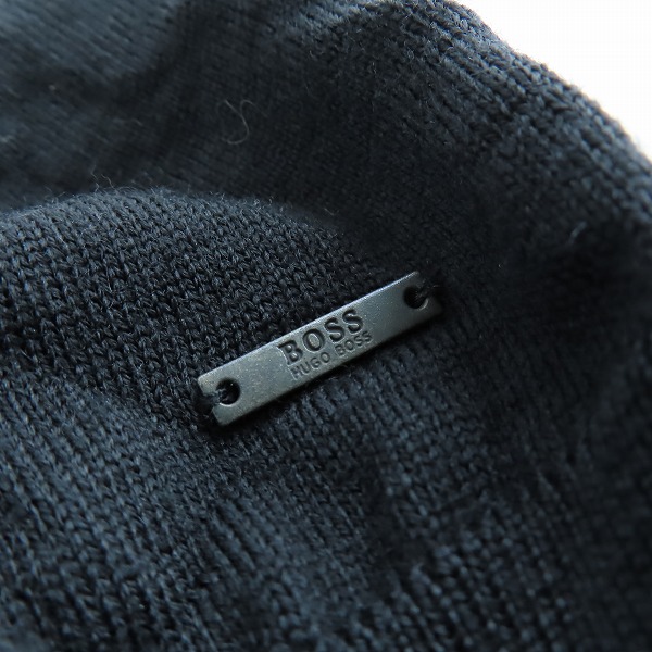 実際に弊社で買取させて頂いたHUGO BOSS/ヒューゴボス長袖ニットポロシャツ/XXLの画像 5枚目