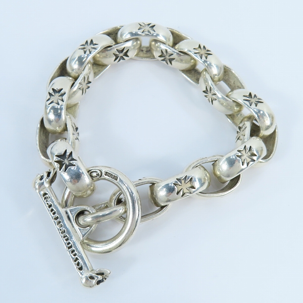 実際に弊社で買取させて頂いた【ギャラ付き】Gabor/ガボール ALL H.W.O リンク ブレスレットの画像 5枚目