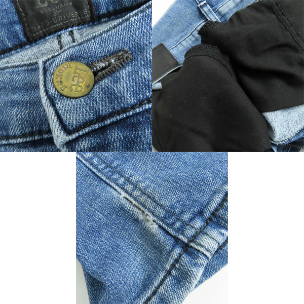 実際に弊社で買取させて頂いたnano universe×Lee/ナノ・ユニバース×リー ストレッチ スキニーデニム LB0061/Mの画像 8枚目