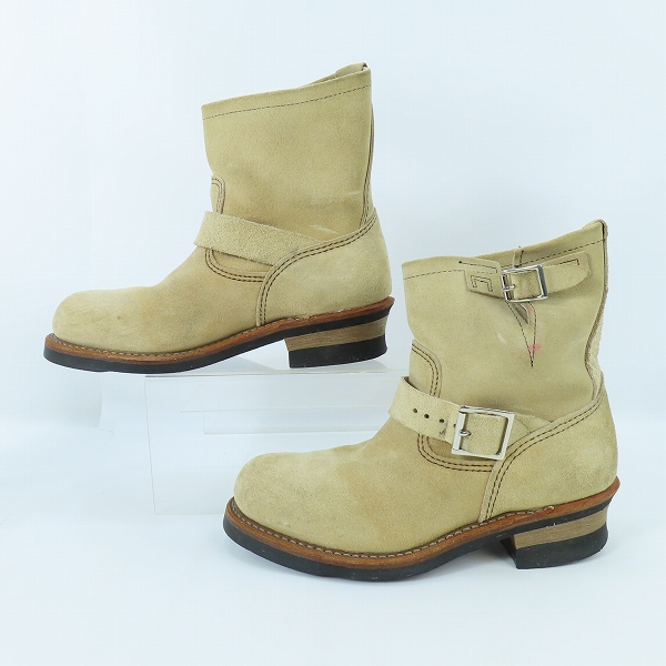 実際に弊社で買取させて頂いたRED WING/レッドウィング ショートエンジニアブーツ 2965/7.5Dの画像 3枚目