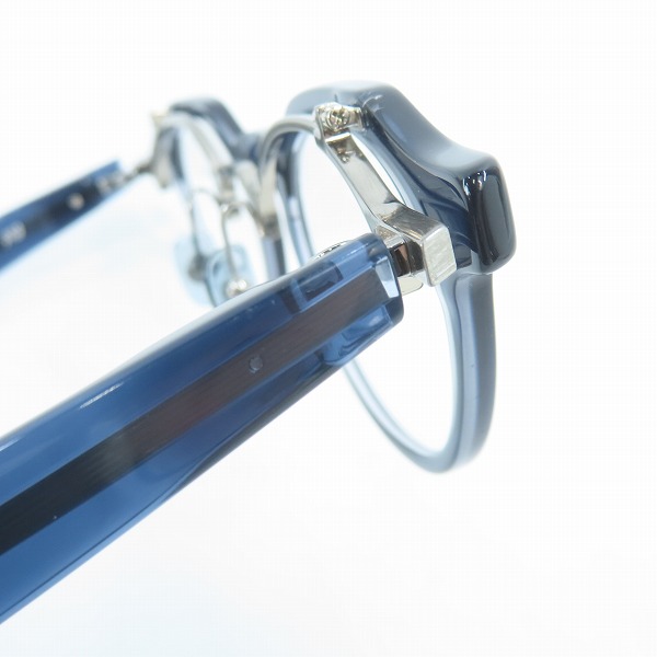 実際に弊社で買取させて頂いた999.9/フォーナインズ 跳ね上げ アイウェア/メガネフレーム NPM-57の画像 8枚目