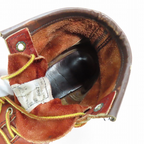 実際に弊社で買取させて頂いたRED WING/レッドウィング アイリッシュセッター モックトゥ ブーツ 8875/8Eの画像 4枚目