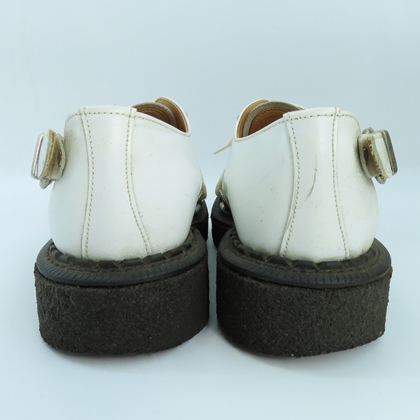 実際に弊社で買取させて頂いたGEORGE COX×COMME des GARCONS HOMME PLUS/ジョージコックス×コムデギャルソンオムプリュス レザーシューズ 15344V/7の画像 1枚目