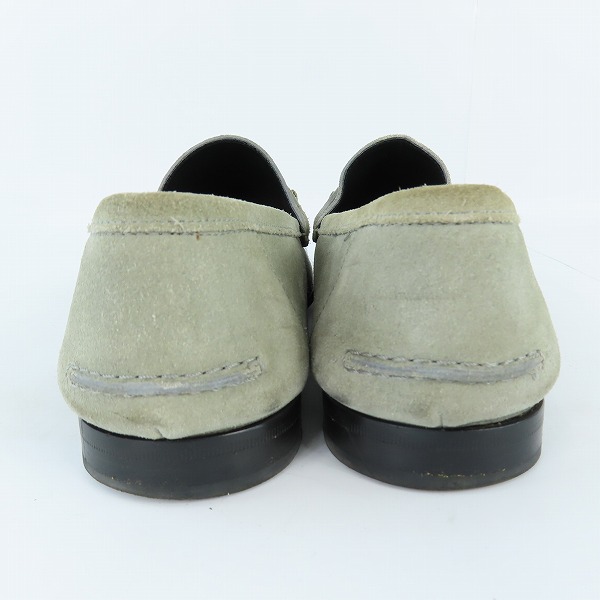 実際に弊社で買取させて頂いたGUCCI/グッチ ホースビット スエード ローファー 247489/7.5の画像 1枚目