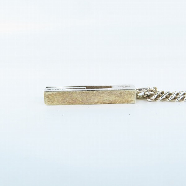 実際に弊社で買取させて頂いたGUCCI/グッチ Gロゴ プレート ネックレスの画像 3枚目