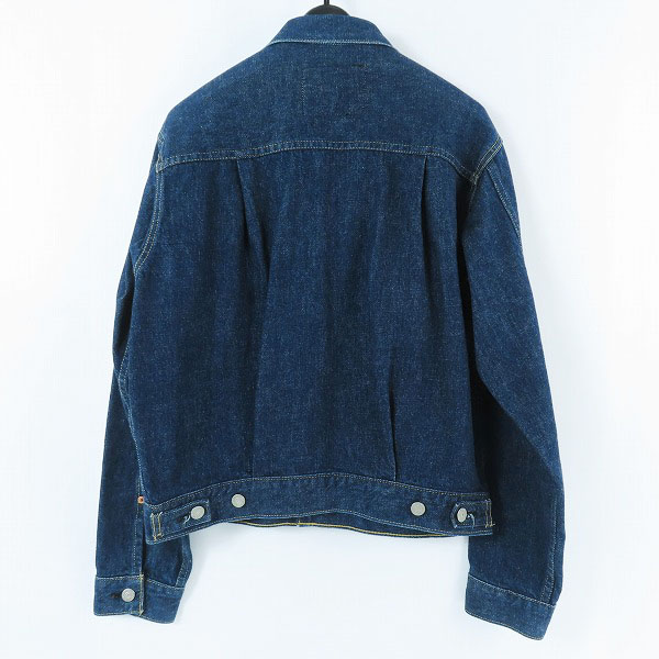 実際に弊社で買取させて頂いたLEVI’S/リーバイス 71507XX/J02刻印 日本製 デニムジャケット Gジャン/38の画像 1枚目