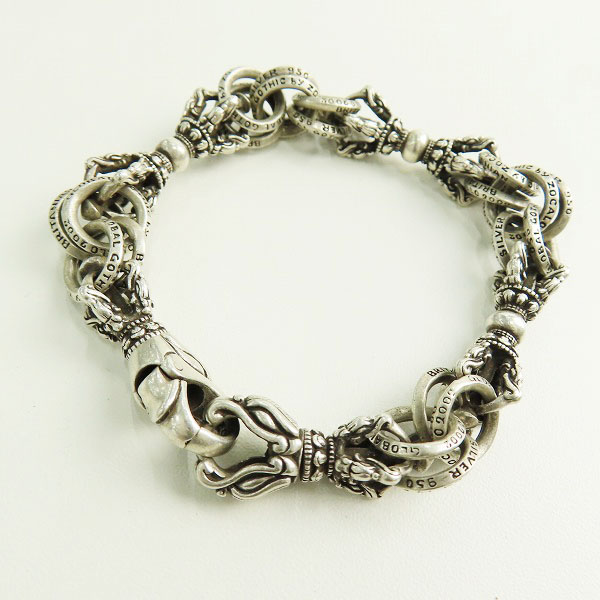 実際に弊社で買取させて頂いたZOCALO/ソカロ ダブルリングバードドージェブレスレット