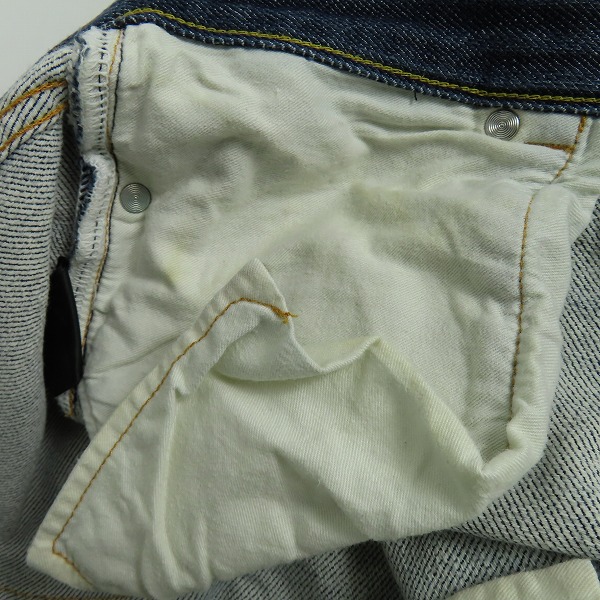 実際に弊社で買取させて頂いたUNDERCOVER/アンダーカバー 20SS デニムパンツ UCY4505/3の画像 6枚目