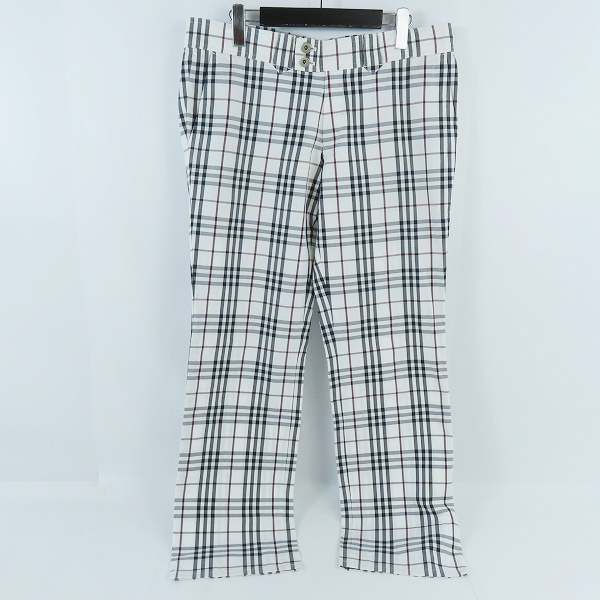 実際に弊社で買取させて頂いた【JPタグ】BURBERRY BLACK LABEL/バーバリーブラックレーベル ノバチェック柄 パンツ/85