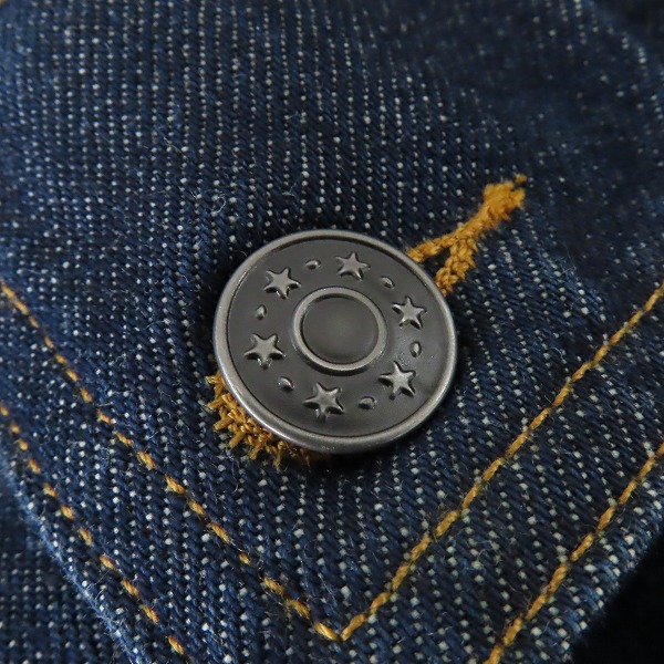 実際に弊社で買取させて頂いたA.P.C./アーペーセー ETE2006 デニムジャケット/カバーオール Mの画像 5枚目