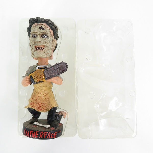 実際に弊社で買取させて頂いたNECA/ネカ HEAD KNOCKERS 悪魔のいけにえ レザーフェイス フィギュア の画像 7枚目