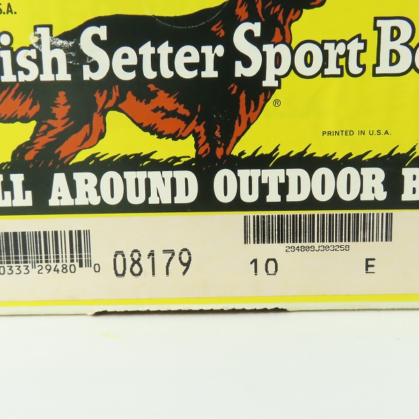 実際に弊社で買取させて頂いたRED WING/レッドウィング 四角犬タグ アイリッシュセッター モックトゥ ブーツ 8179/10Eの画像 9枚目