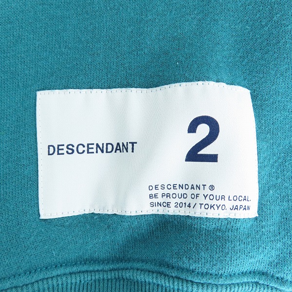 実際に弊社で買取させて頂いたDESCENDANT/ディセンダント スウェットトレーナー/2の画像 3枚目