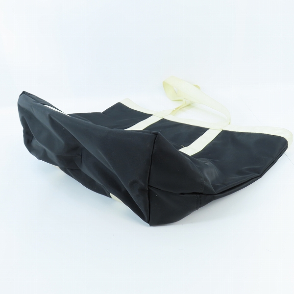 実際に弊社で買取させて頂いたPORTER/ポーター トートバッグ ブラック×アイボリーの画像 2枚目