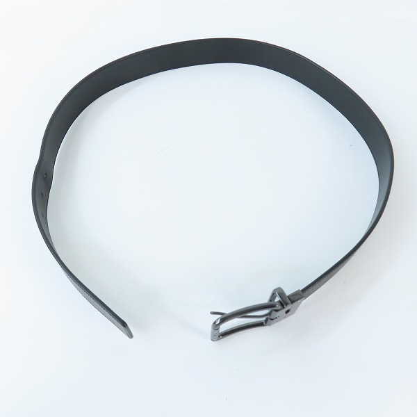 実際に弊社で買取させて頂いたCOACH/コーチ レザーベルト シグネチャー柄の画像 6枚目