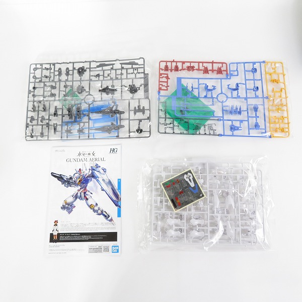 実際に弊社で買取させて頂いた【未組立】BANDAI/バンダイ HG 1/144 機動戦士ガンダム水星の魔女 ガンダムエアリアル/ガンダムブリス 4点セットの画像 1枚目