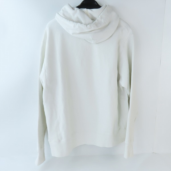 実際に弊社で買取させて頂いたChampion/チャンピオン REVERSE WEAVE/リバースウィーブ プルオーバーパーカー ホワイト GF68/2XL(JAPANサイズ)の画像 1枚目