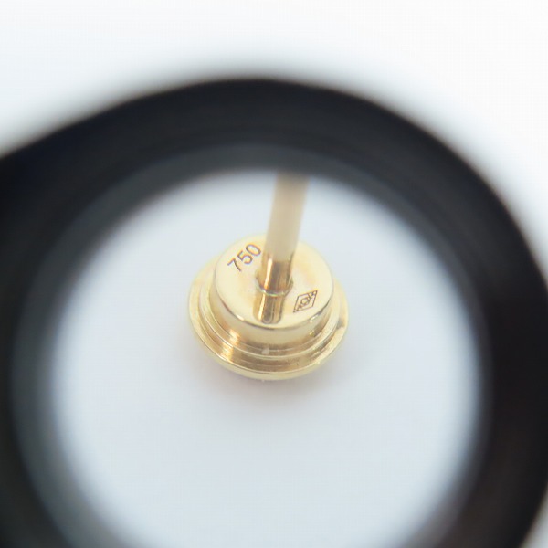 実際に弊社で買取させて頂いた【ギャラ付き】Cartier/カルティエ D'AMOUR EARRINGS/ダムール イヤリング/ピアス AU750/K18PG×ピンクサファイア B8043400の画像 5枚目