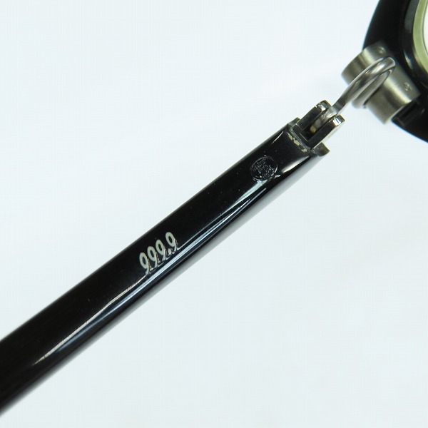 実際に弊社で買取させて頂いた999.9/フォーナインズ ネオプラスチック メガネフレーム/アイウェア NP-02の画像 6枚目