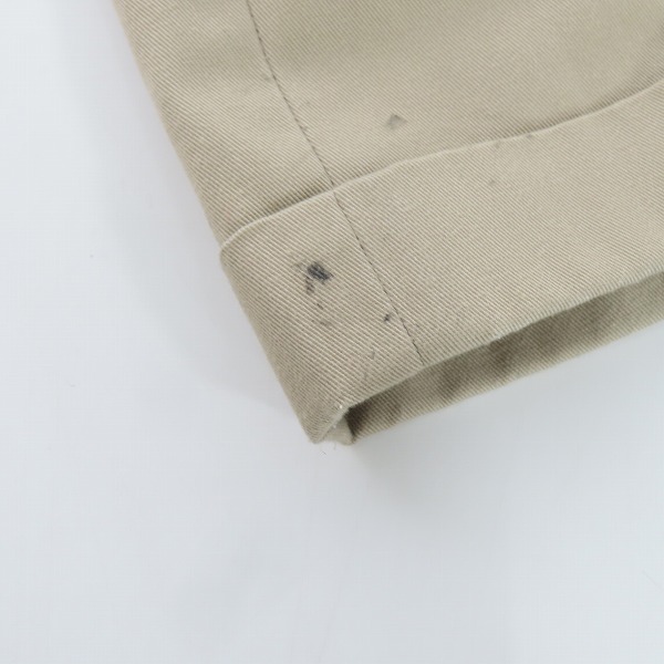 実際に弊社で買取させて頂いたWACKOMARIA/ワコマリア 7部丈 パンツ ベージュ Lの画像 7枚目