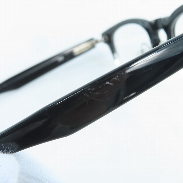 実際に弊社で買取させて頂いた999.9/フォーナインズ アイウェア/メガネフレーム NP-161 638の画像 7枚目