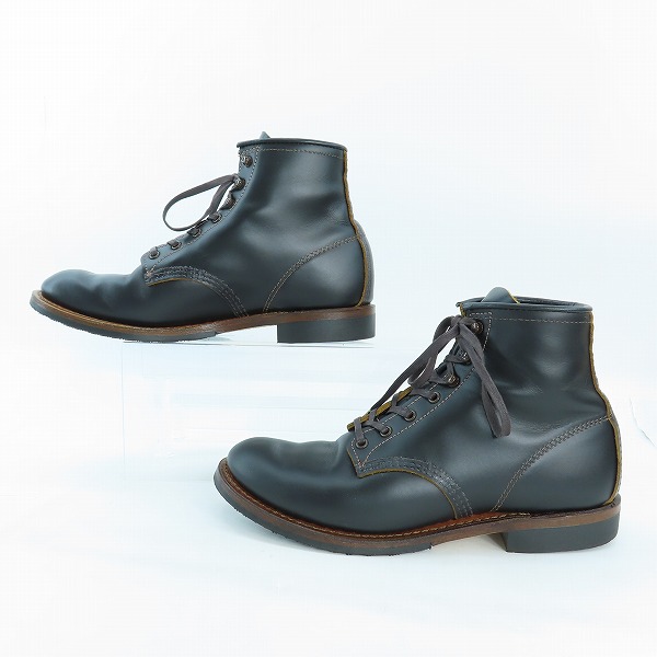 実際に弊社で買取させて頂いたREDWING/レッドウィング BECKMAN BOOTS FLAT BOX ベックマンブーツ フラットボックス 9060/7Dの画像 3枚目