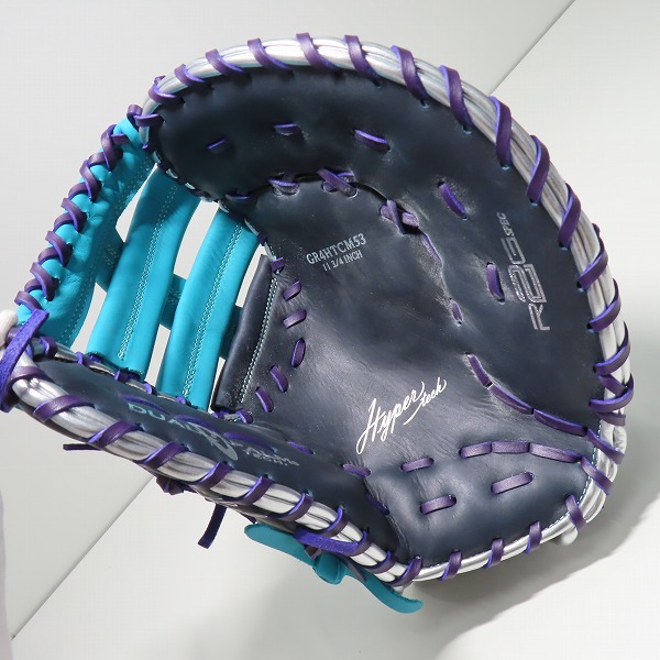 実際に弊社で買取させて頂いたRawlings/ローリングス  ハイパーテック 軟式 ファーストミット 一塁手用 GR4HTCM53の画像 3枚目