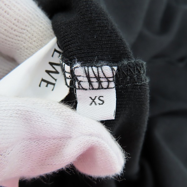 実際に弊社で買取させて頂いたLOEWE/ロエベ デニムショーツ プリントTシャツ H526Y22X37/XSの画像 4枚目