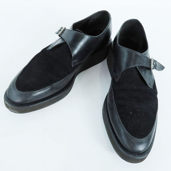実際に弊社で買取させて頂いたLAD MUSICIAN/ラッドミュージシャン MONK-STRAP SNEAKER SHOES/レザーシューズ 2117-911/42