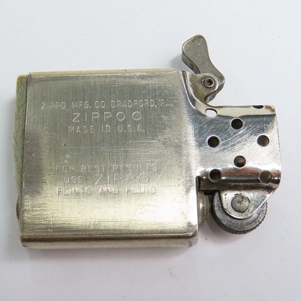 実際に弊社で買取させて頂いたZIPPO/ジッポー ヴィンテージ  COMMEMORATIVE 1932-1982 ダイアゴナルライン MIDWEST/1982年製の画像 5枚目