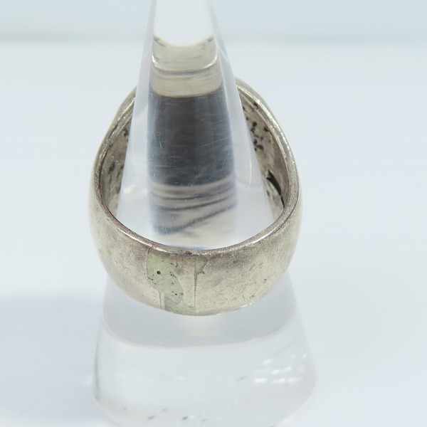 実際に弊社で買取させて頂いたCRAZY PIG/クレイジーピッグ トライバルスカルリング  21-22号の画像 3枚目