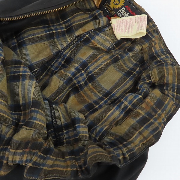 実際に弊社で買取させて頂いたBelstaff/ベルスタッフ 70' トライアルマスター プロフェッショナル ワックス コットンパンツ size 28の画像 8枚目