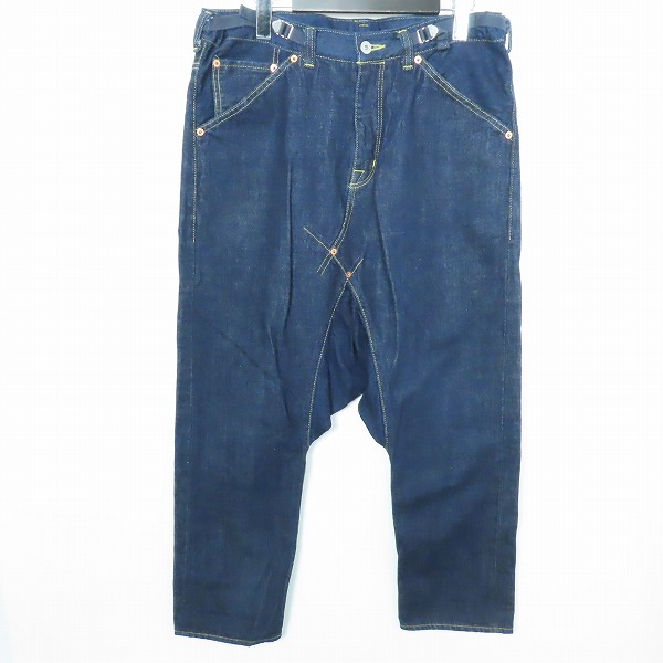 実際に弊社で買取させて頂いたGANRYU COMME des GARCONS/ガンリュウ コムデギャルソン セルビッチサルエルデニムパンツ ES-P020/S
