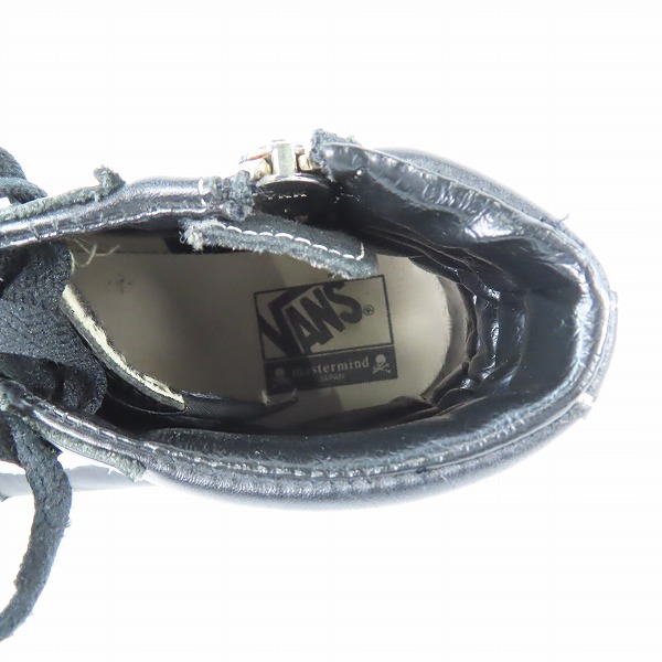 実際に弊社で買取させて頂いたVANS×master mind/バンズ×マスターマインド V38MASTERMIND SK8-HI 553610-0001 28の画像 4枚目