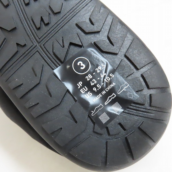 実際に弊社で買取させて頂いた F.C.Real Bristol/ブリストル SUBU F.C.R.B. SANDAL 21AW サンダル ブラック FCRB-212086/3(28-29.5cm)の画像 5枚目