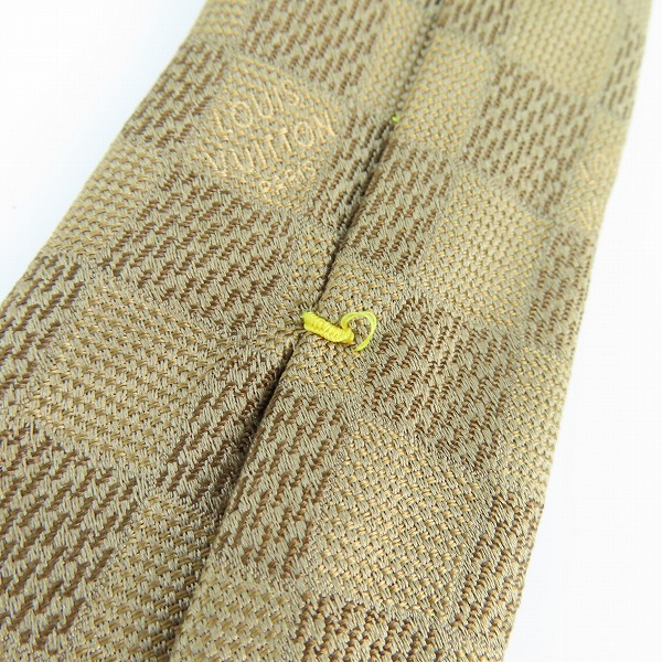 実際に弊社で買取させて頂いたLOUIS VUITTON/ルイヴィトン ダミエ ネクタイの画像 6枚目