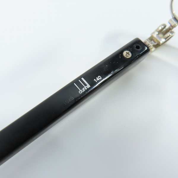 実際に弊社で買取させて頂いたdunhill/ダンヒル T-CELLULOID/TITAN F-K14WG/ホワイトゴールド メガネフレーム 1026の画像 4枚目