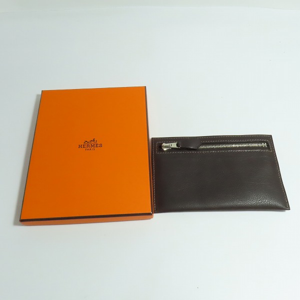 実際に弊社で買取させて頂いたHERMES/エルメス ジップザップ ポルトクレ コインケース の画像 7枚目