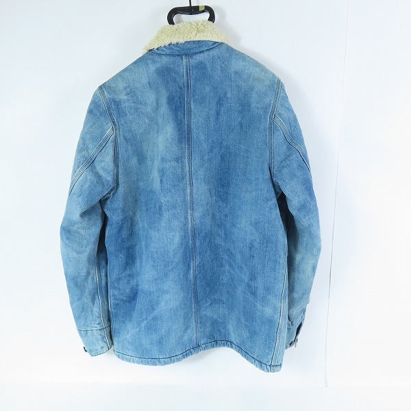 実際に弊社で買取させて頂いたCarhartt/カーハート 裏ボア デニムジャケット ワークジャケット Mの画像 1枚目