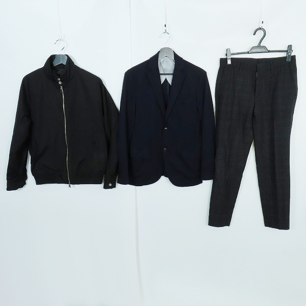実際に弊社で買取させて頂いたEDIFICE/エディフィス ブルゾン/テーラードジャケット/パンツ 3点セット