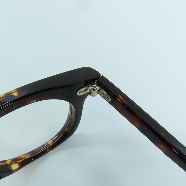 実際に弊社で買取させて頂いたEFFECTOR×EFILEVOL/エフェクター×エフィレボル AW/エーダブル 眼鏡/メガネフレームの画像 4枚目